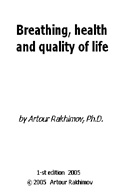 Breathing, health and quality of life   dr. Artour Rakhimov